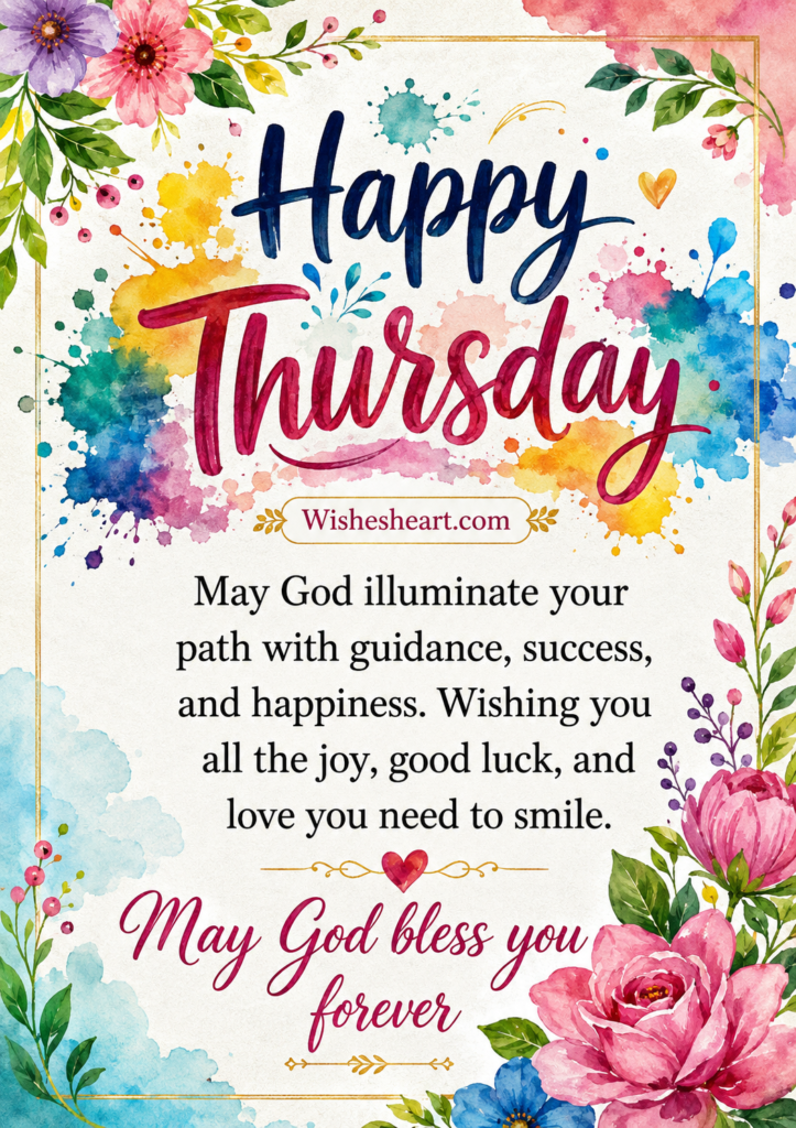 Thursday Blessings