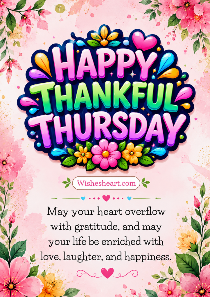 Thursday Blessings