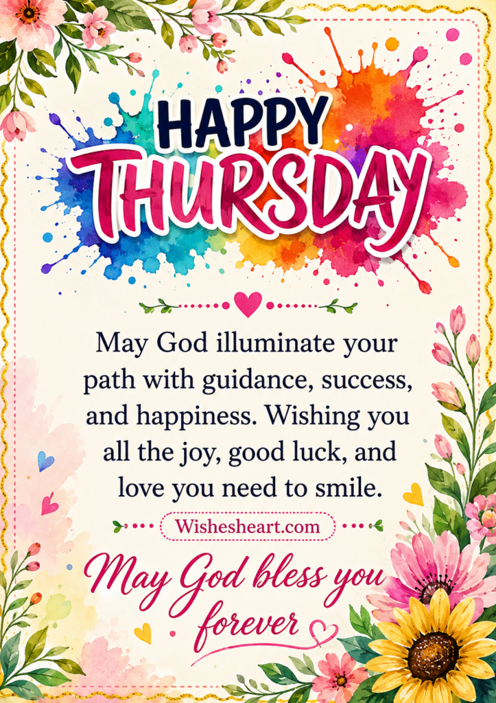 Thursday Blessings
