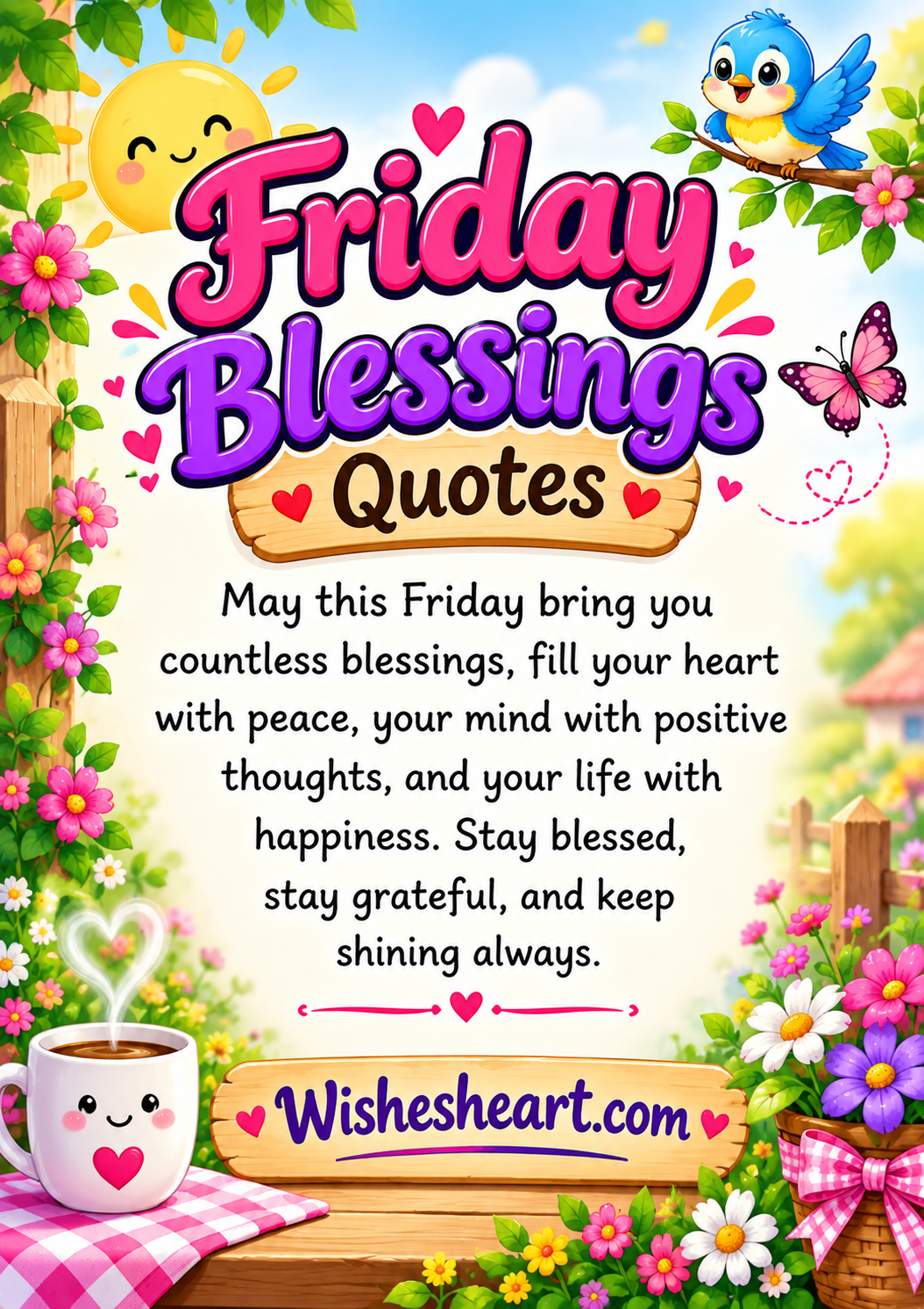 Friday Blessings: Beautiful Wishes, Images, Prayers and Good Morning Messages