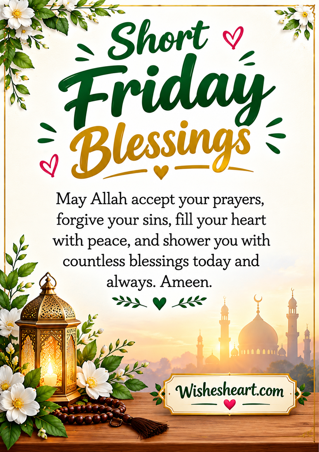 Friday Blessings: Beautiful Wishes, Images, Prayers and Good Morning Messages