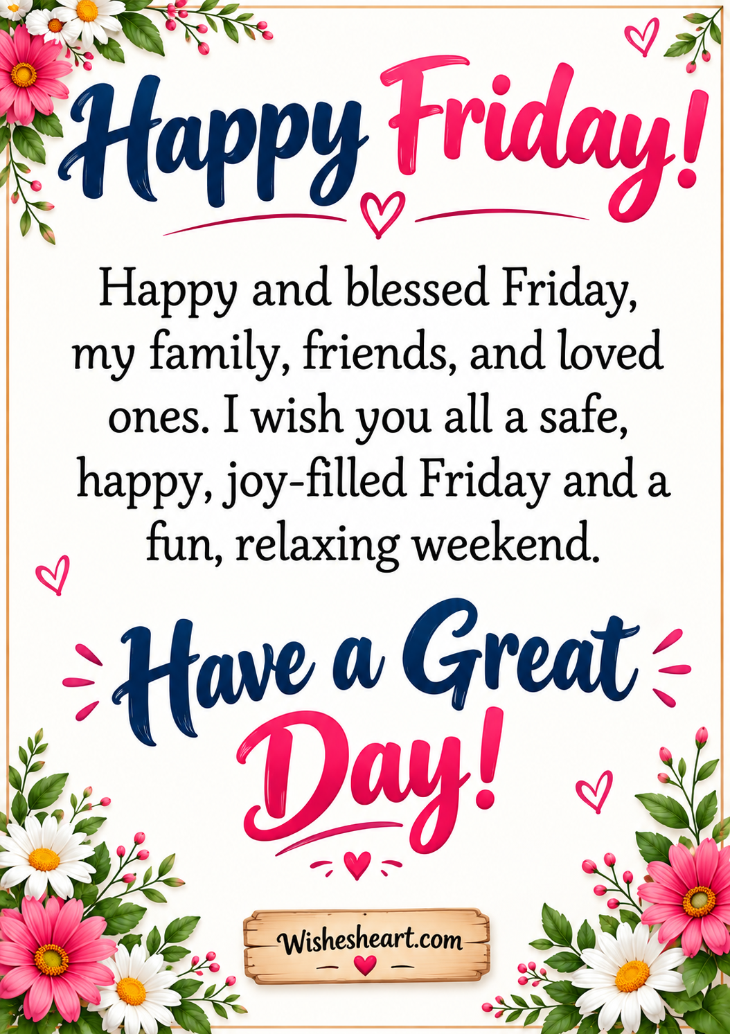Friday Blessings: Beautiful Wishes, Images, Prayers and Good Morning Messages