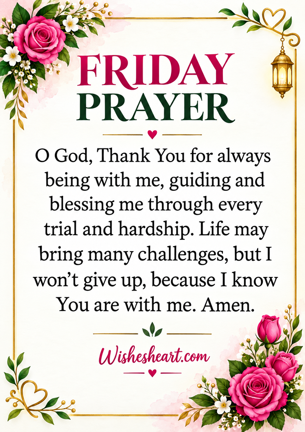 Friday Blessings: Beautiful Wishes, Images, Prayers and Good Morning Messages