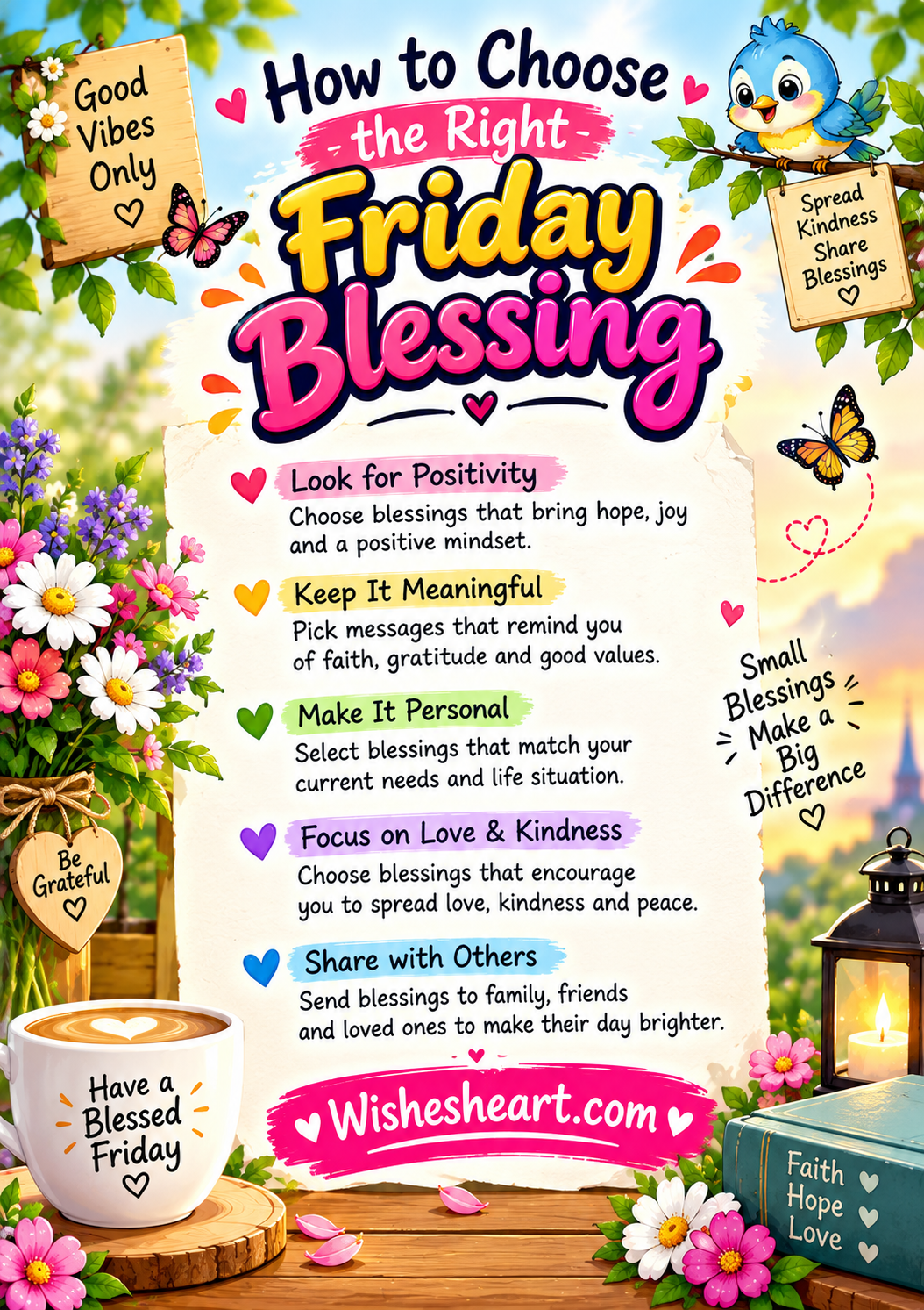 Friday Blessings: Beautiful Wishes, Images, Prayers and Good Morning Messages