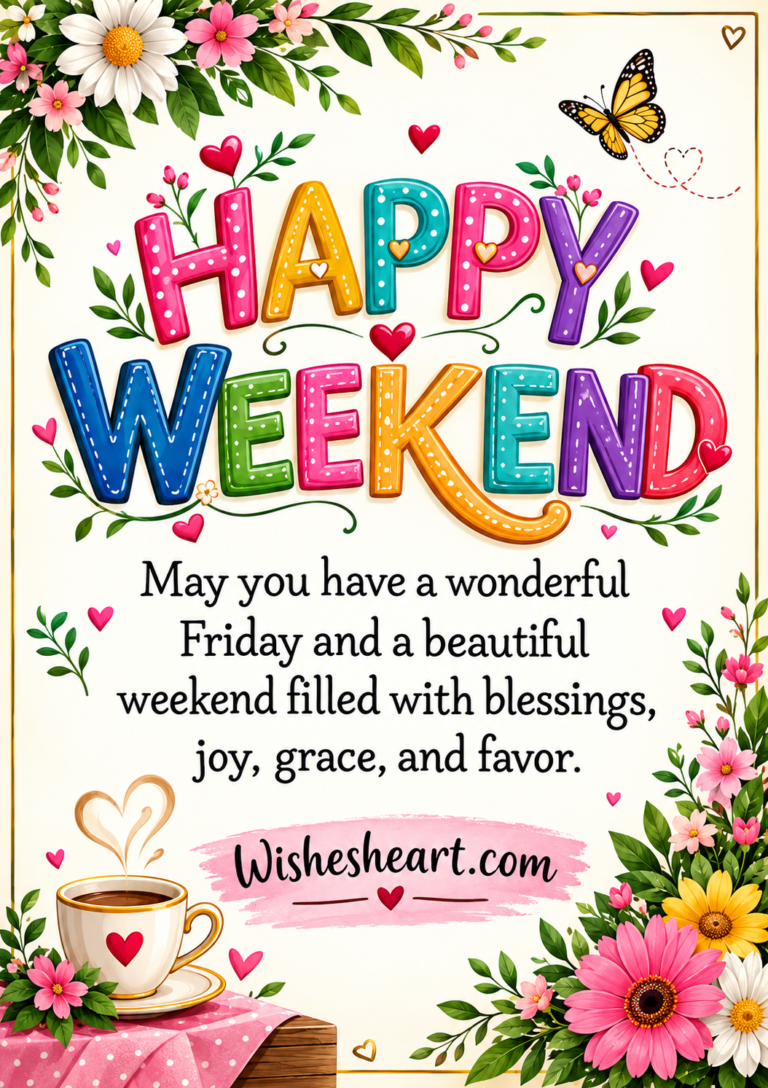 Friday Blessings: Beautiful Wishes, Images, Prayers and Good Morning Messages
