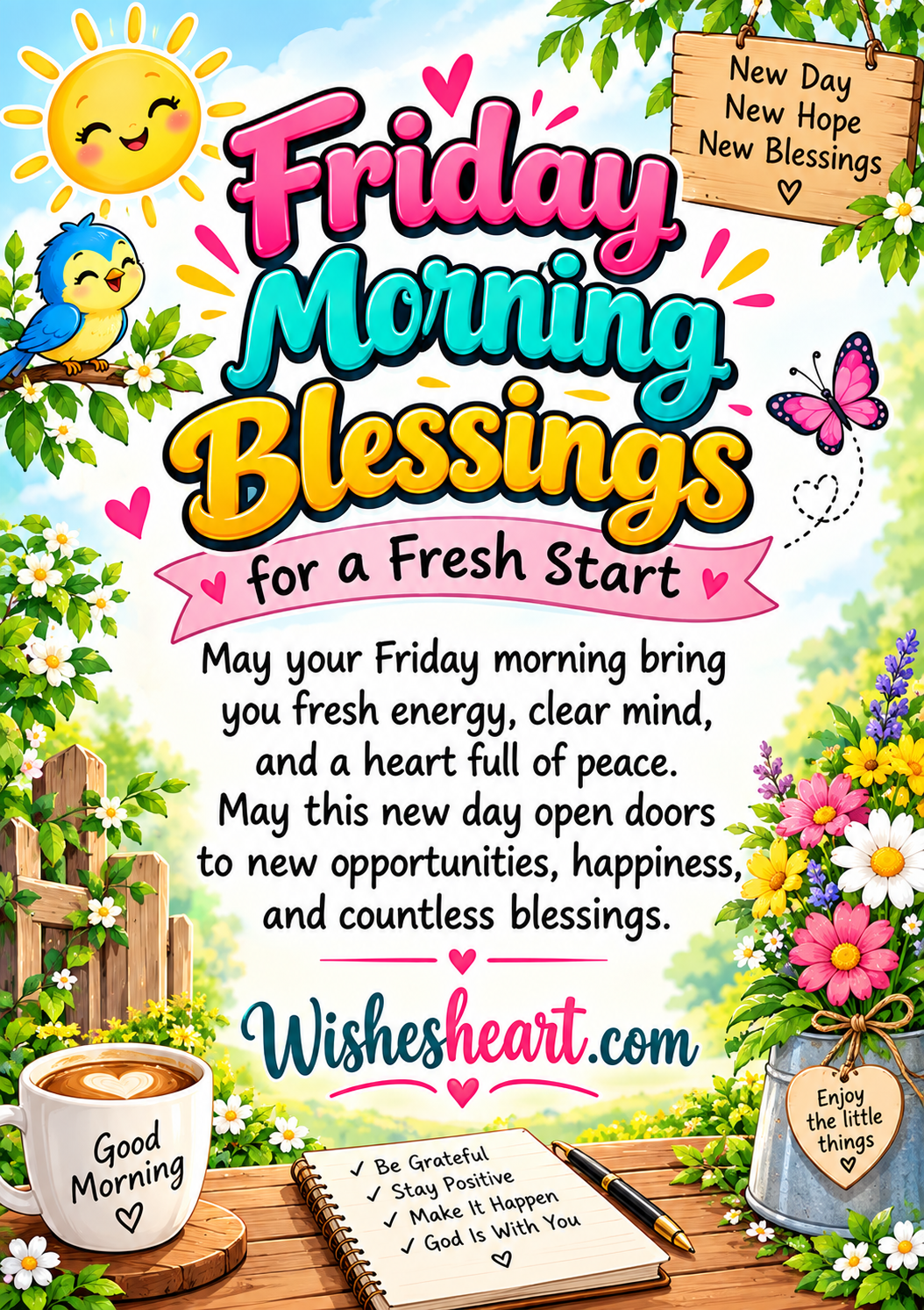 Friday Blessings: Beautiful Wishes, Images, Prayers and Good Morning Messages