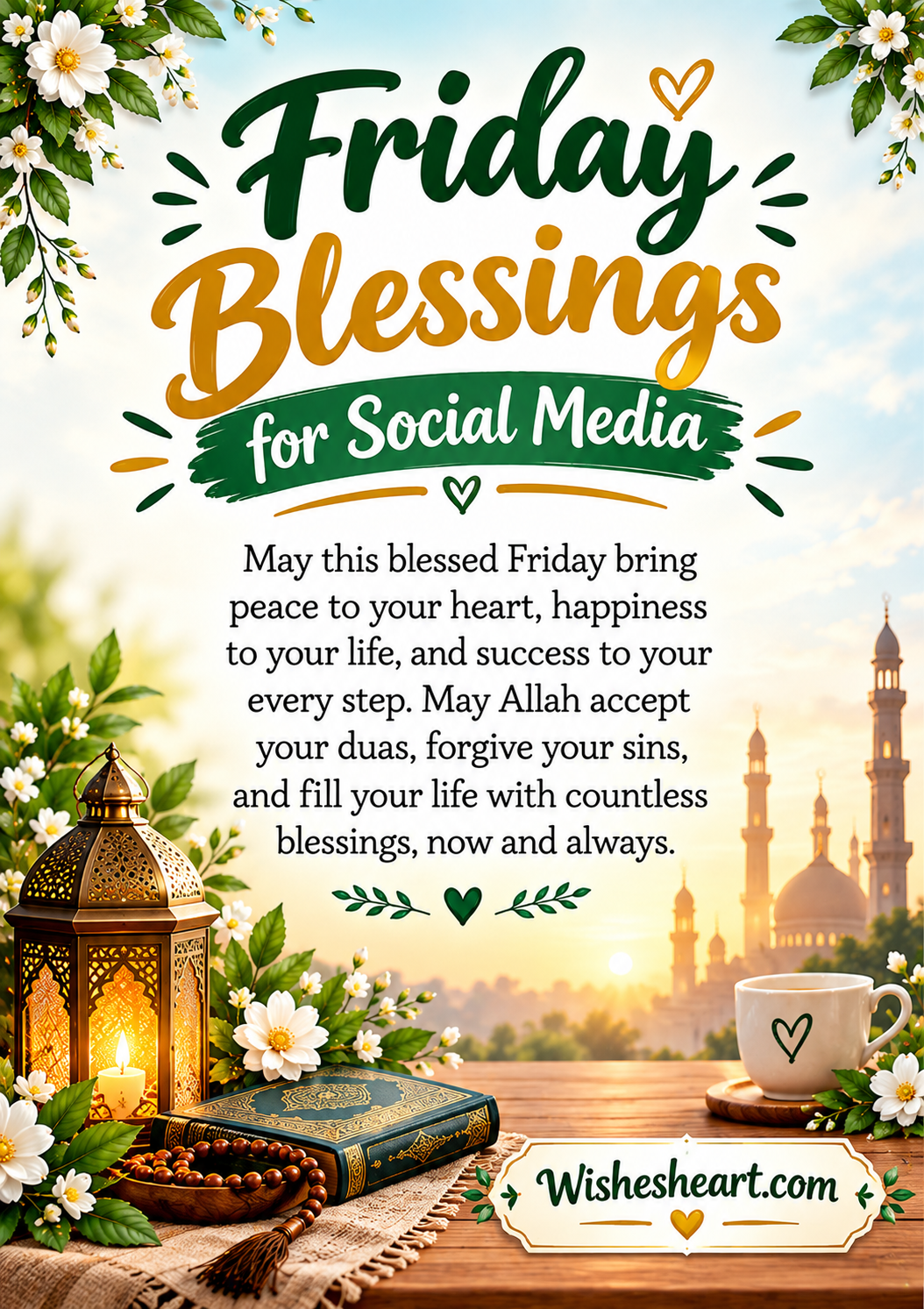 Friday Blessings: Beautiful Wishes, Images, Prayers and Good Morning Messages